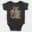 Naan Oru Dharava Sonna, Nooru Dharava Sonna Maadhiri Short Sleeve Baby Onesie in Black Color